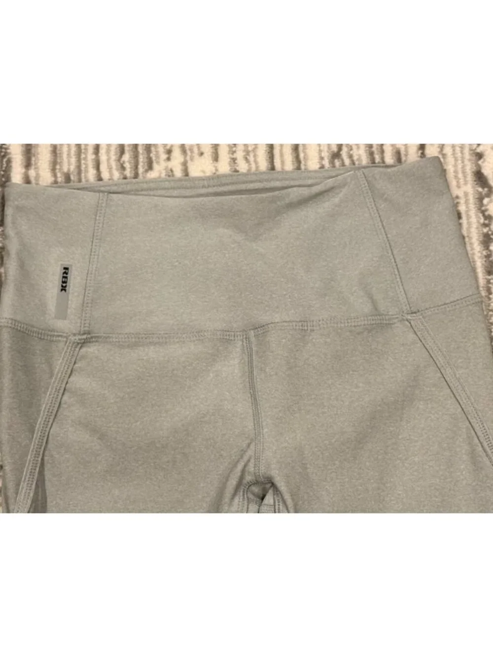 NEW RBX women's small gray/white leggings